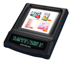 Настольный вакуум-флуоресцентный (VFD) Дисплей покупателя с монетницей DSP802U в Улан-Удэ