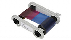 Полноцветная лента  (YMCKOK) для двусторонней печати на 200 оттисков с чистящим роликом в Улан-Удэ
